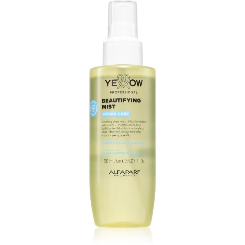 Yellow Professional Hydra Care Beautifying Mist posvetlitvena meglica za vse tipe las 150 ml