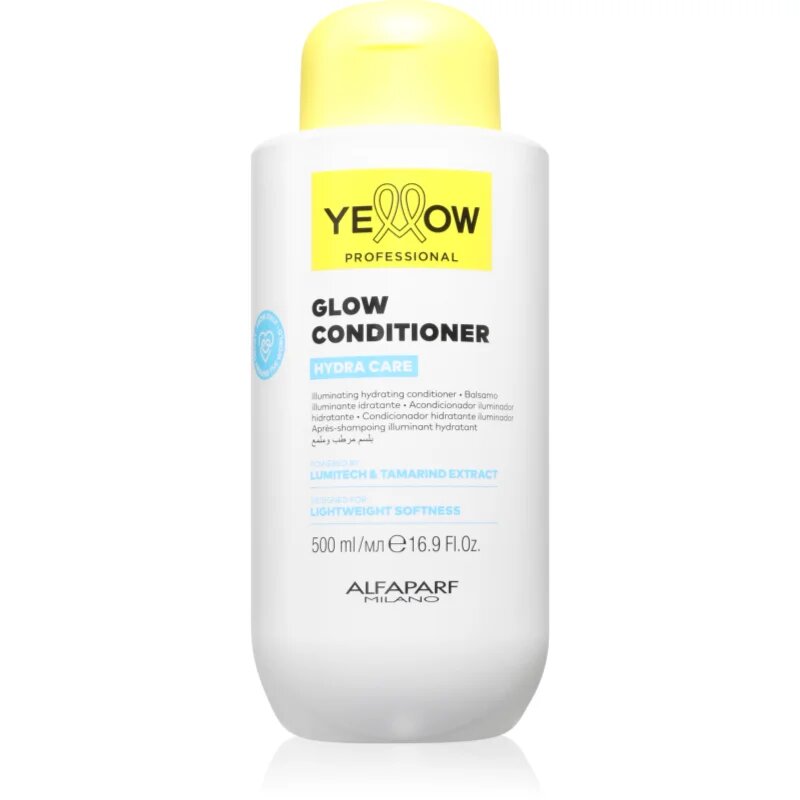 Yellow Professional Hydra Care Glow Conditioner vlažilni balzam za vse tipe las 500 ml