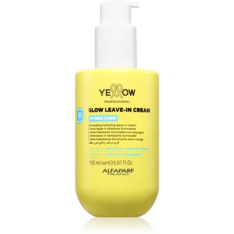 Yellow Professional Hydra Care Glow Leave-In Cream krema za lase za vse tipe las 150 ml