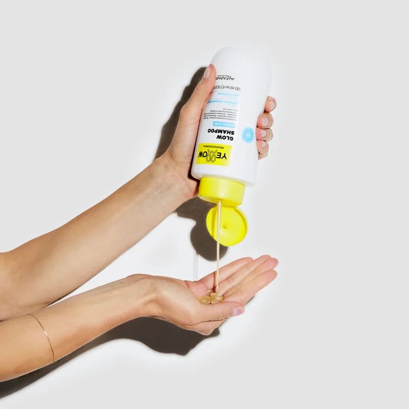 Yellow Professional Hydra Care Glow Shampoo vlažilni šampon za vse tipe las 500 ml