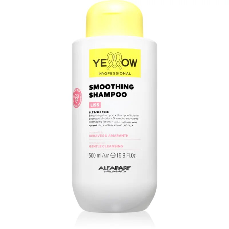 Yellow Professional Liss Smoothing Shampoo šampon za glajenje in vlaženje las 500 ml
