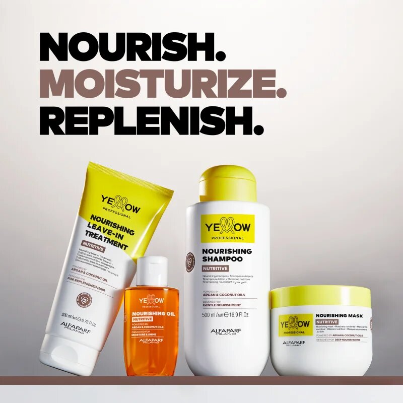 Yellow Professional Nutritive Shampoo šampon za suhe in krhke lase za lase 500 ml