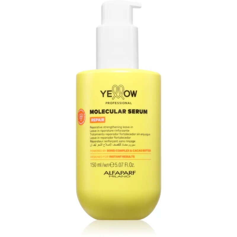 Yellow Professional Repair Molecular Serum serum brez spiranja za poškodovane lase 150 ml