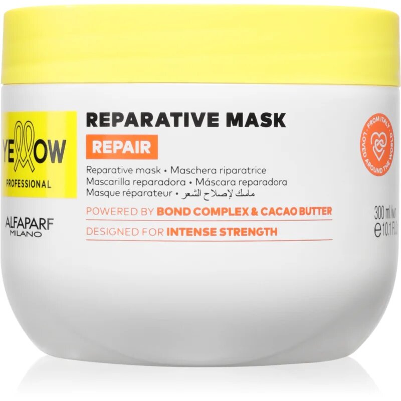 Yellow Professional Repair Reparative Mask obnovitvena maska za poškodovane lase 300 ml