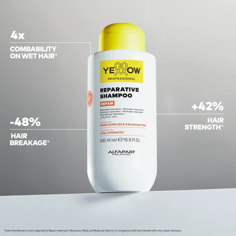 Yellow Professional Repair Reparative Shampoo obnovitveni šampon za poškodovane lase 500 ml