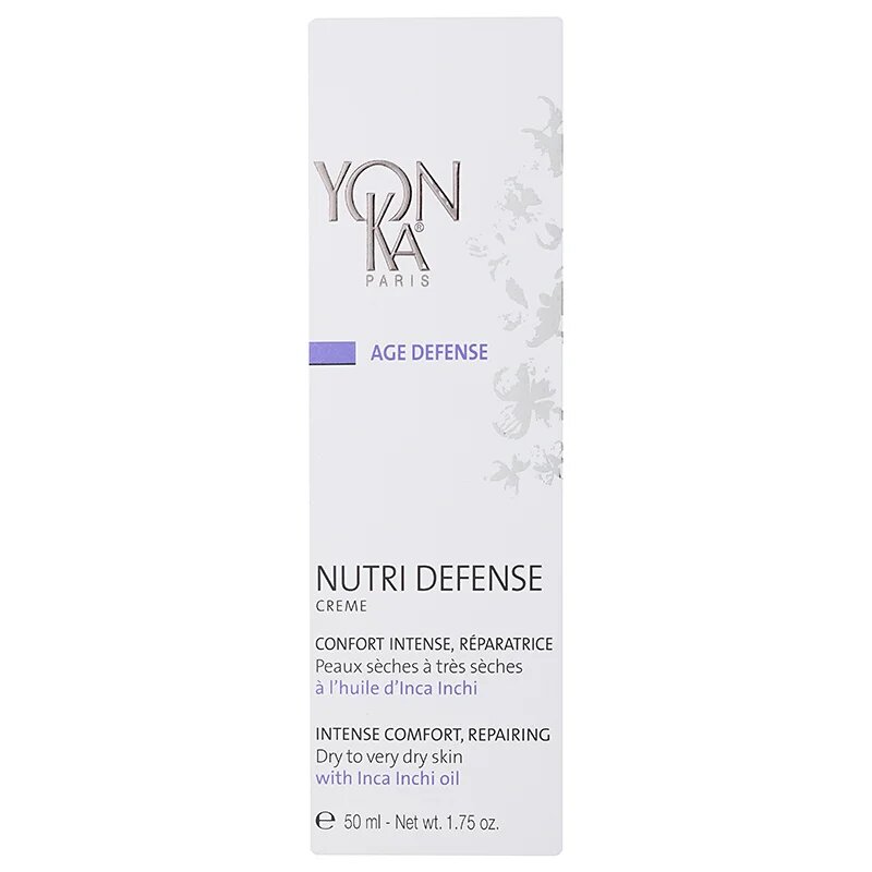 Yon-Ka Age Defense Nutri intenzivna obnovitvena krema za suho do zelo suho kožo 50 ml