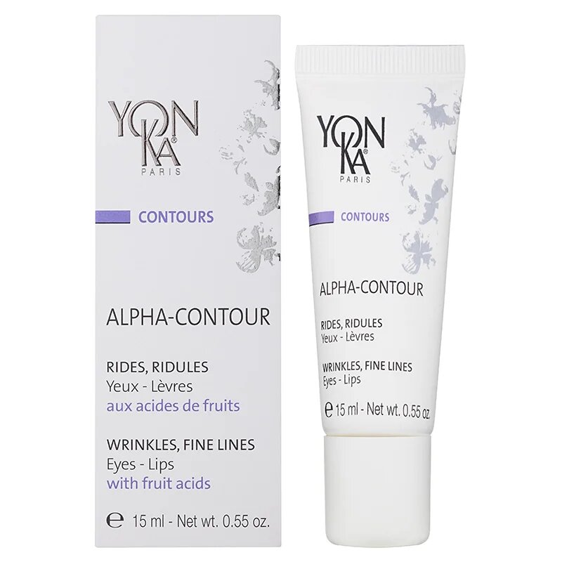 Yon-Ka Contours Alpha-Contour gel proti gubam za konture oči in ustnic 15 ml