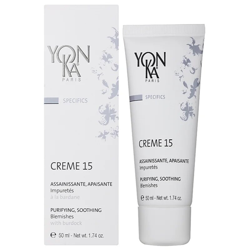 Yon-Ka Specifics Creme 15 pomirjujoča krema za kožo z nepravilnostmi 50 ml