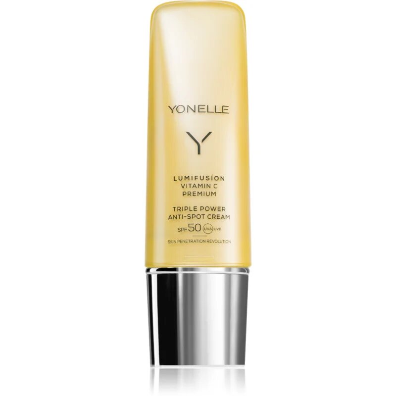 Yonelle Lumifusíon dnevna krema proti pigmentnim madežem SPF 50 50 ml