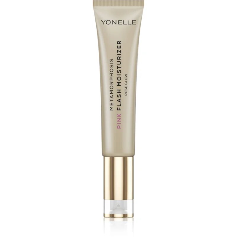 Yonelle Metamorphosis Pink Flash Moisturizer vlažilna krema s posvetlitvenim učinkom odtenek Rose Glow 25 ml