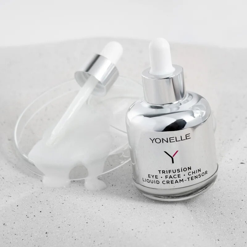 Yonelle Trifusíon tekoča krema z lifting učinkom za predel okoli oči in konture obraza 50 ml