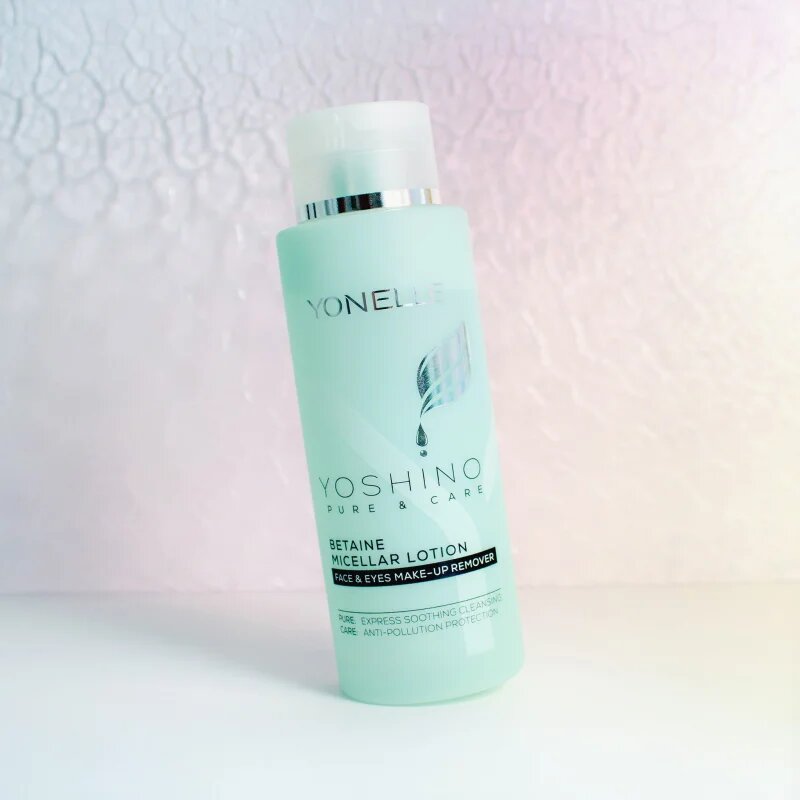 Yonelle Yoshino Pure&Care micelarna voda z betainom za intenzivno hidracijo 400 ml