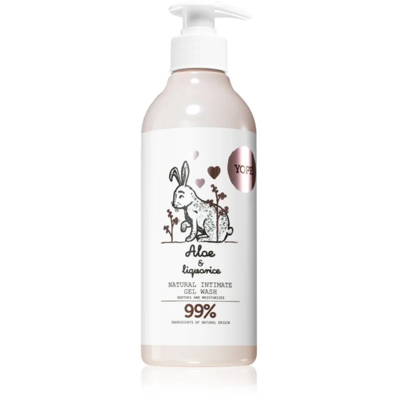 Yope Aloe & Liquorice gel za intimno higieno 300 ml