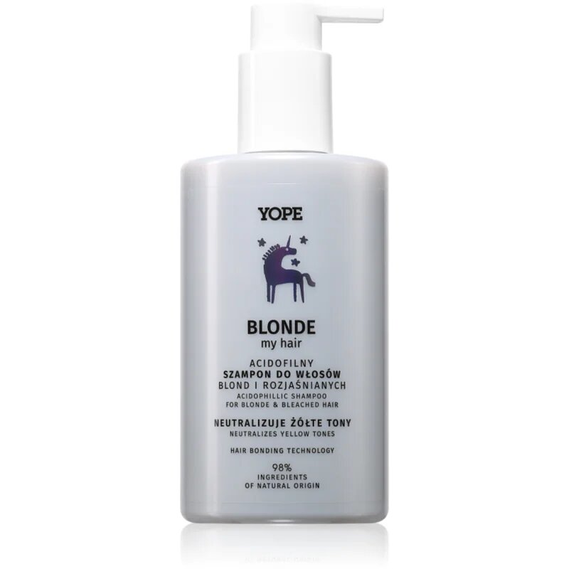 Yope Blonde My Hair Shampoo šampon za blond lase 300 ml