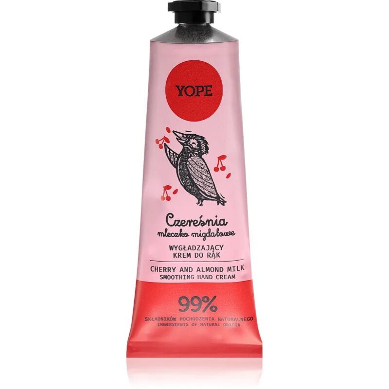Yope Cherry & Almond Milk naravna krema za roke 50 ml