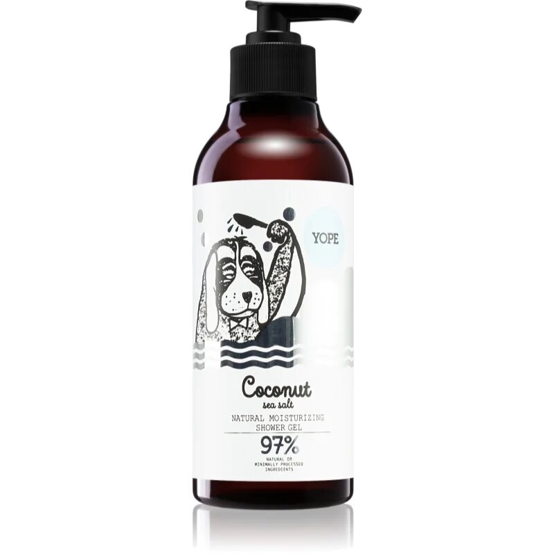 Yope Coconut & Sea Salt vlažilen gel za prhanje 400 ml