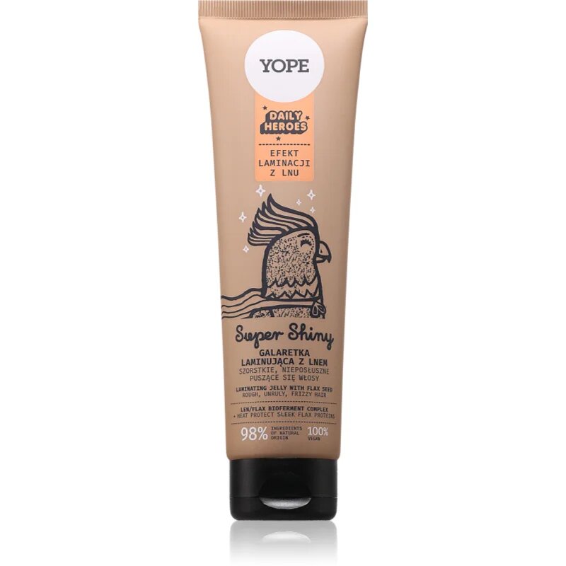 Yope Daily Heroes Super Shiny gel za lase 140 ml