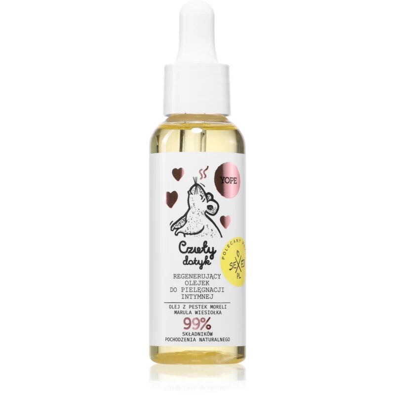 Yope Regenerating Intimate Care Oil regenerativna in pomirjujoča nega za intimne predele 50 ml