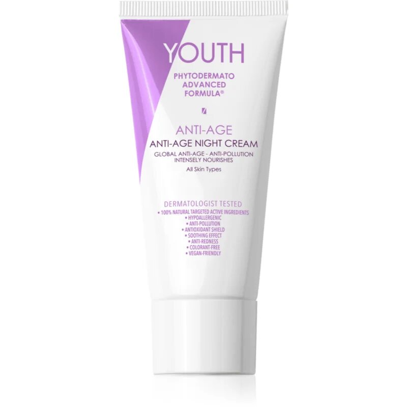 YOUTH Anti-Age Anti-Age Night Cream nočna regeneracijska krema za zrelo kožo 50 ml