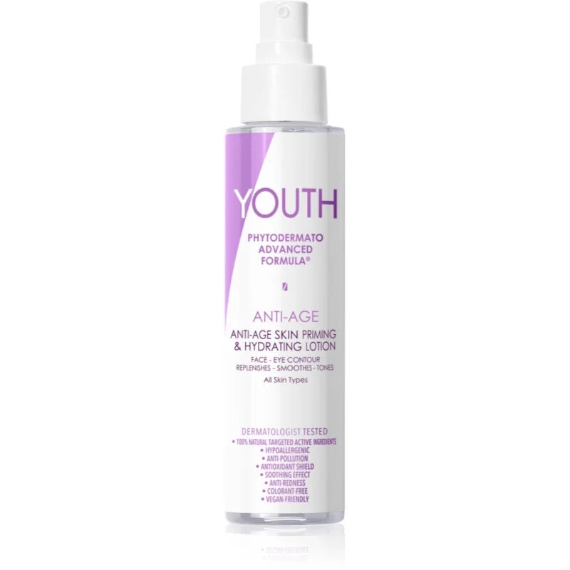 YOUTH Anti-Age Anti-Age Skin Priming & Hydrating Lotion vlažilni tonik za obraz 100 ml
