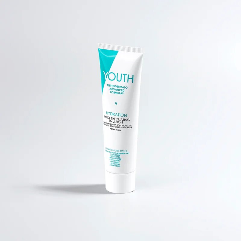 YOUTH Hydration Milky Exfoliating Emulsion eksfoliacijska čistilna emulzija 100 ml