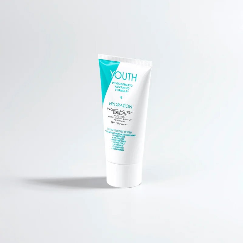 YOUTH Hydration Protecting Light Emulsion zaščitna krema za obraz in telo SPF 30 50 ml