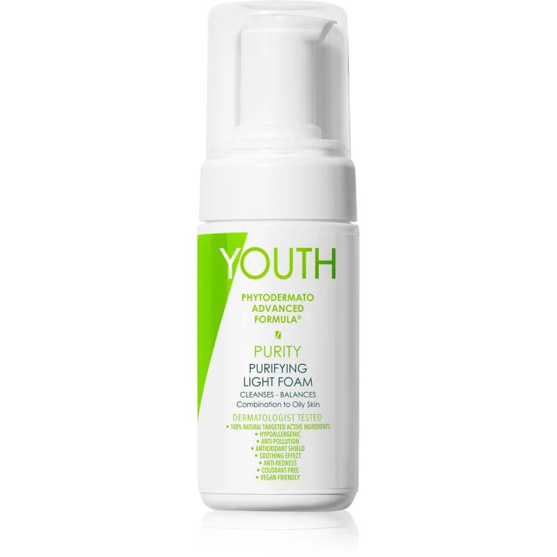 YOUTH Purity Purifying Light Foam nežna čistilna pena 100 ml