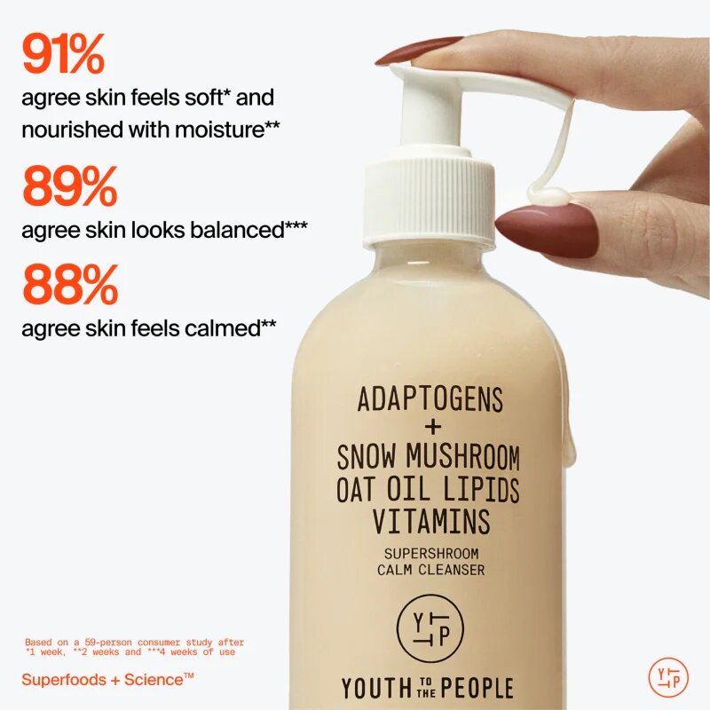 Youth To The People Adaptogen Cleanser čistilni gel 237 ml