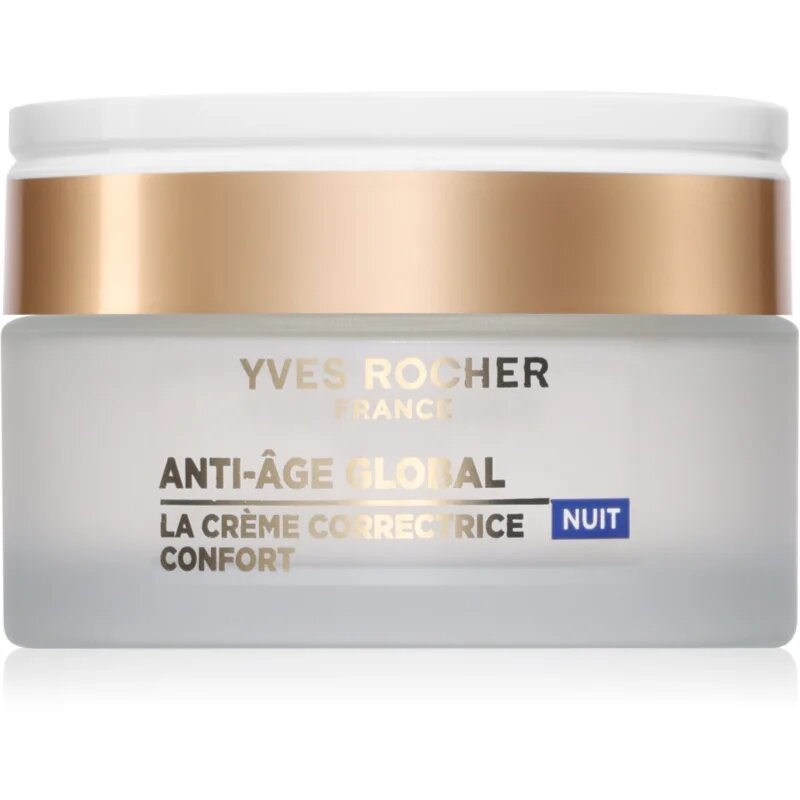 Yves Rocher Anti-Age Global nočna regeneracijska krema proti gubam 50 ml