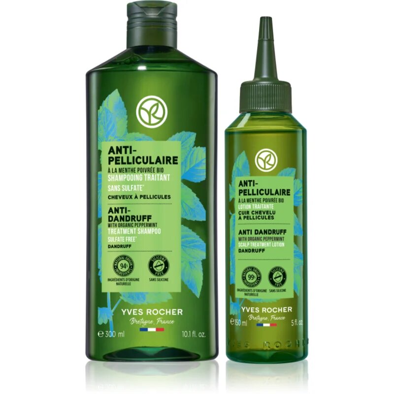 Yves Rocher ANTI-PELLICULAIRE set za lase