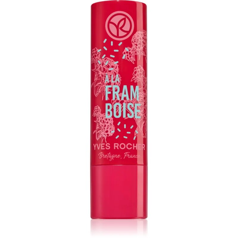 Yves Rocher Bain de Nature balzam za ustnice Raspberry 48 g