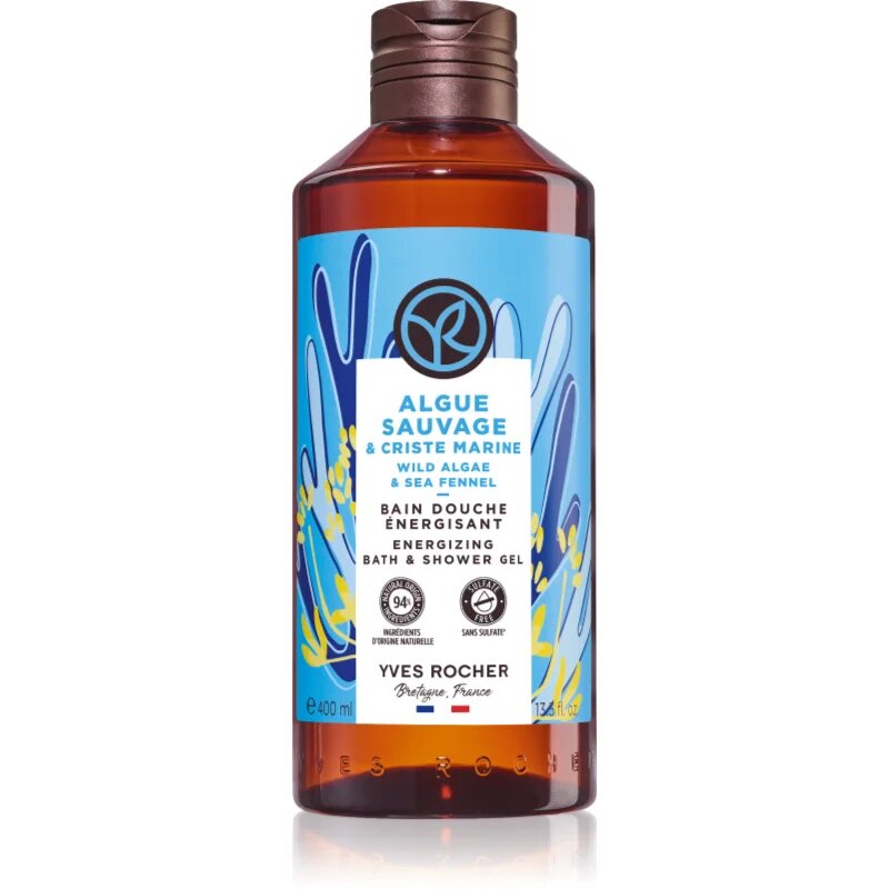 Yves Rocher Bain de Nature poživitveni gel za prhanje 400 ml