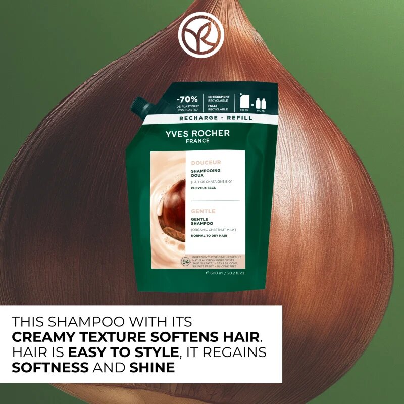 Yves Rocher Douceur nežni šampon 600 ml