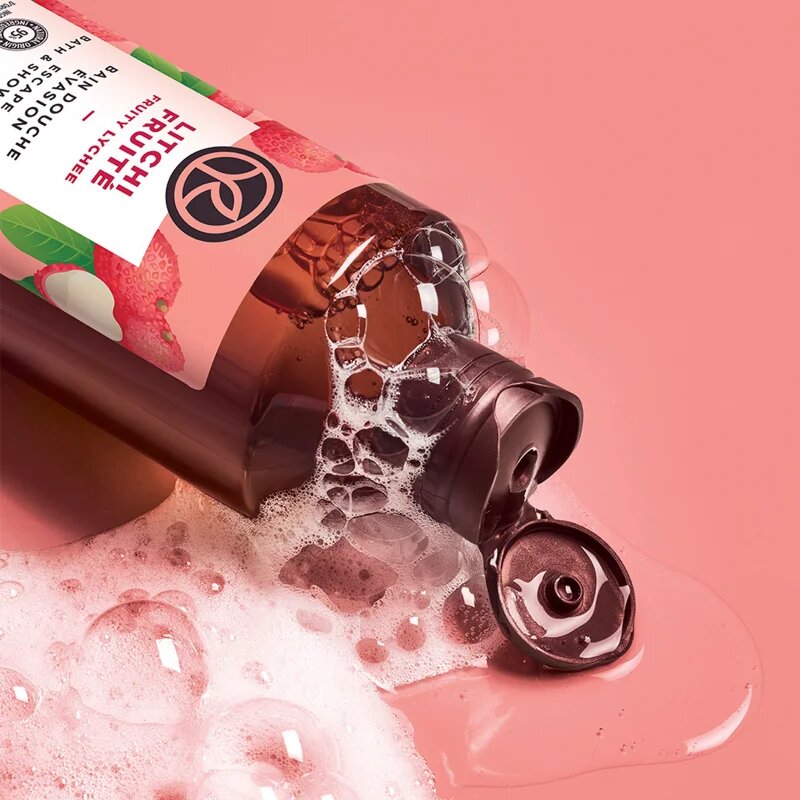 Yves Rocher Fruity Lichee gel za prhanje 400 ml