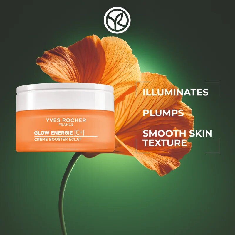 Yves Rocher Glow Energie krema za posvetljevanje za učvrstitev kože 50 ml