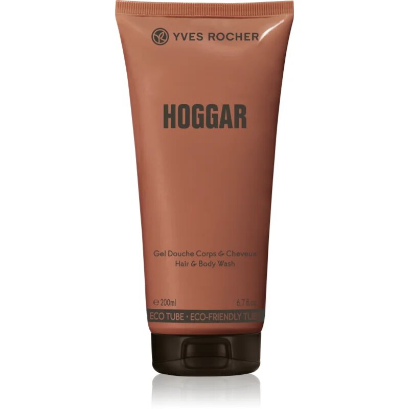 Yves Rocher Hoggar gel za prhanje za telo in lase za moške 200 ml