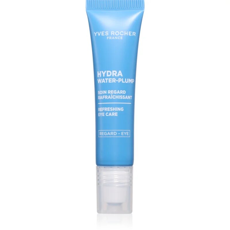 Yves Rocher Hydra Water-Plump poživitvena nega za predel okoli oči z osvežujočim učinkom 15 ml