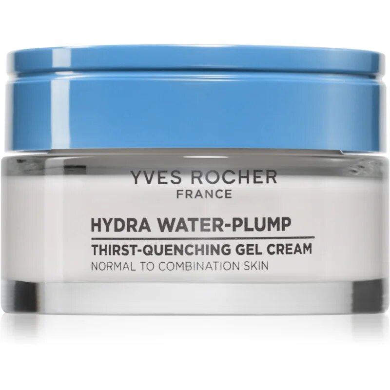 Yves Rocher Hydra Water-Plump vlažilna gel krema za normalno do mešano kožo 50 ml