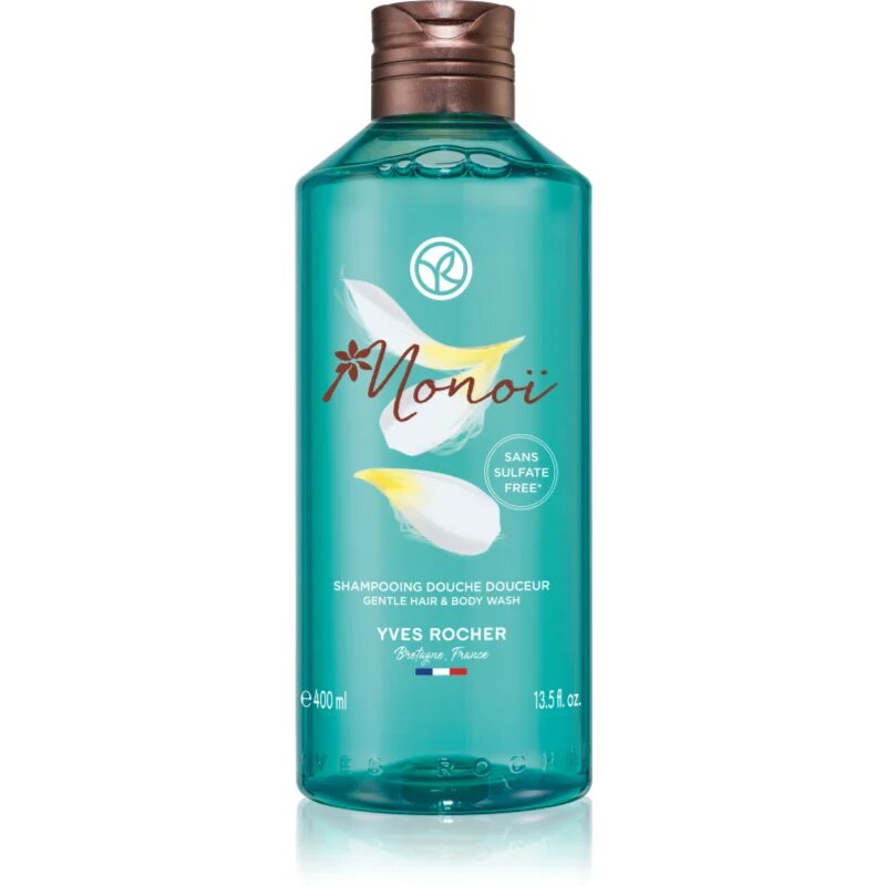 Yves Rocher Monoi de Tahiti gel za prhanje za telo in lase 400 ml