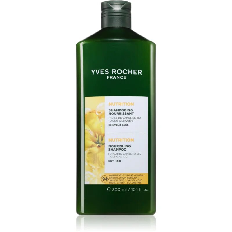 Yves Rocher Nutrition hranilni šampon 300 ml