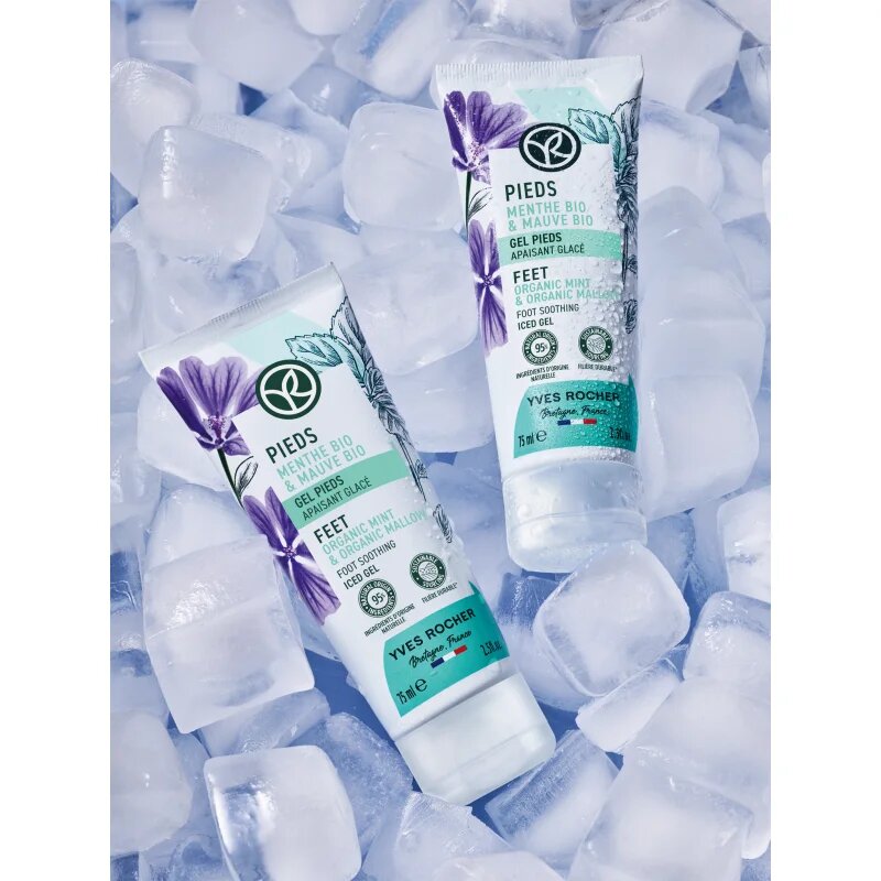 Yves Rocher Pieds hladilni gel za noge Organic Mint & 75 ml