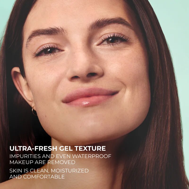 Yves Rocher Pure Algue čistilni gel za odstranjevanje ličil z vlažilnim učinkom 150 ml