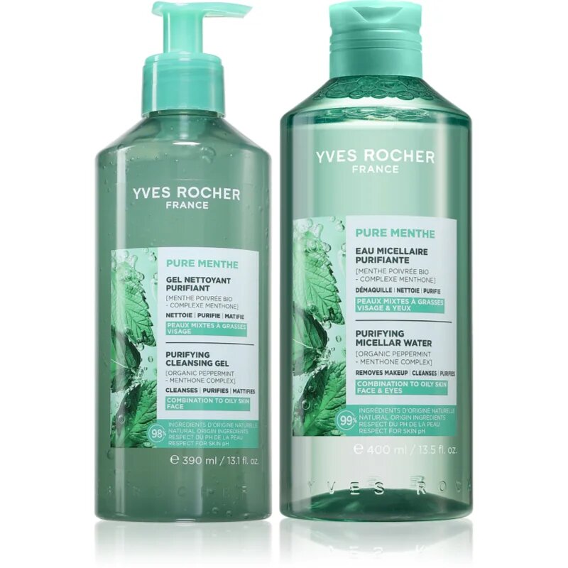 Yves Rocher Pure Menthe set za obraz