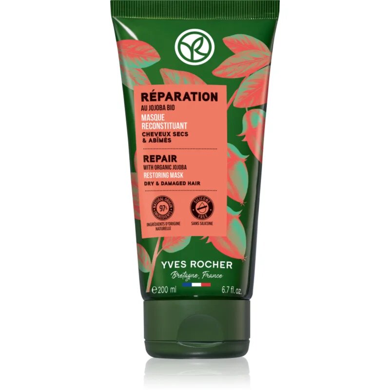 Yves Rocher Réparation regeneracijska maska with Organic Jojoba 200 ml