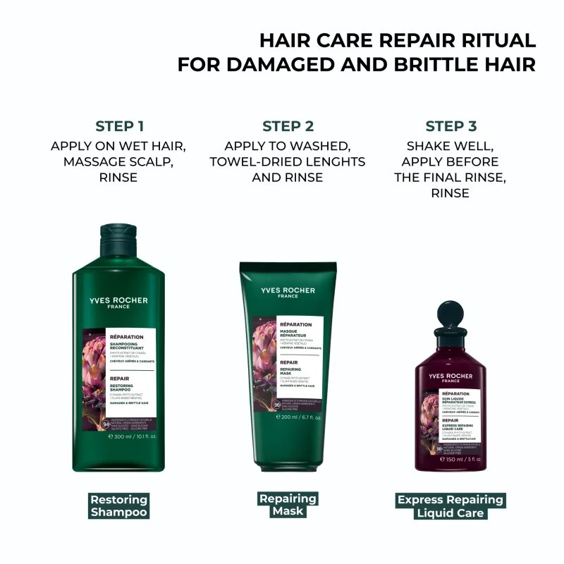 Yves Rocher Réparation regeneracijski šampon 100 ml