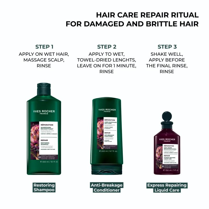 Yves Rocher Réparation regeneracijski šampon 300 ml