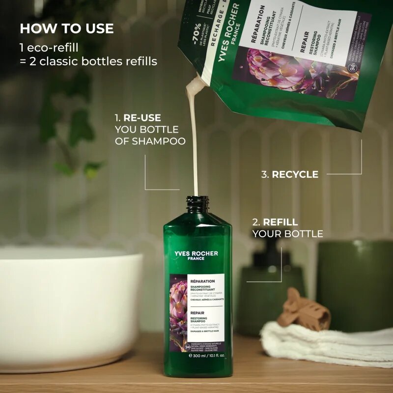 Yves Rocher Réparation regeneracijski šampon 600 ml