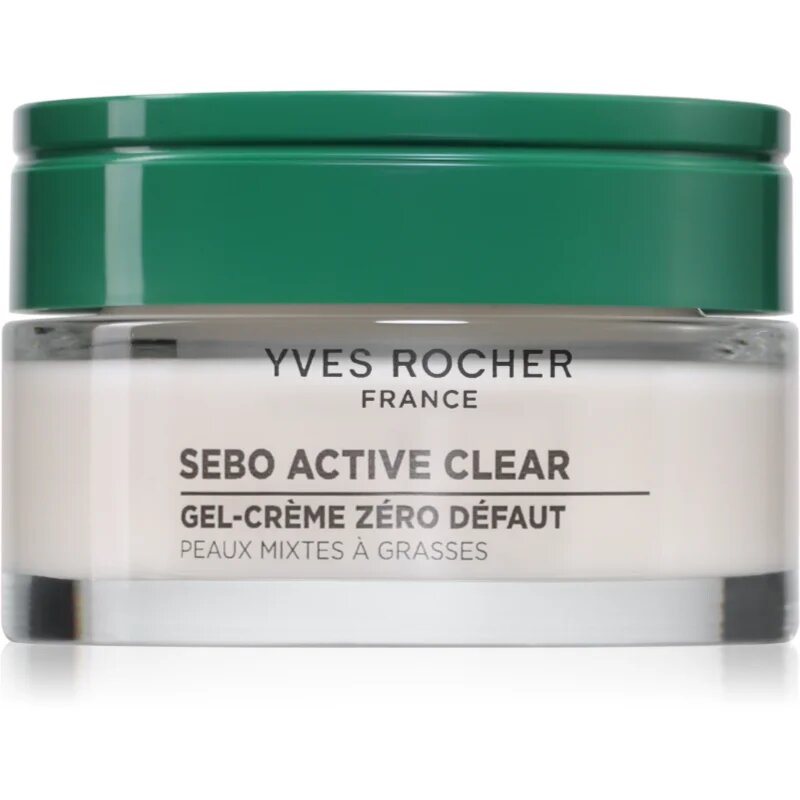 Yves Rocher Sebo Active Clear gelasta krema proti nepravilnostim na koži 50 ml