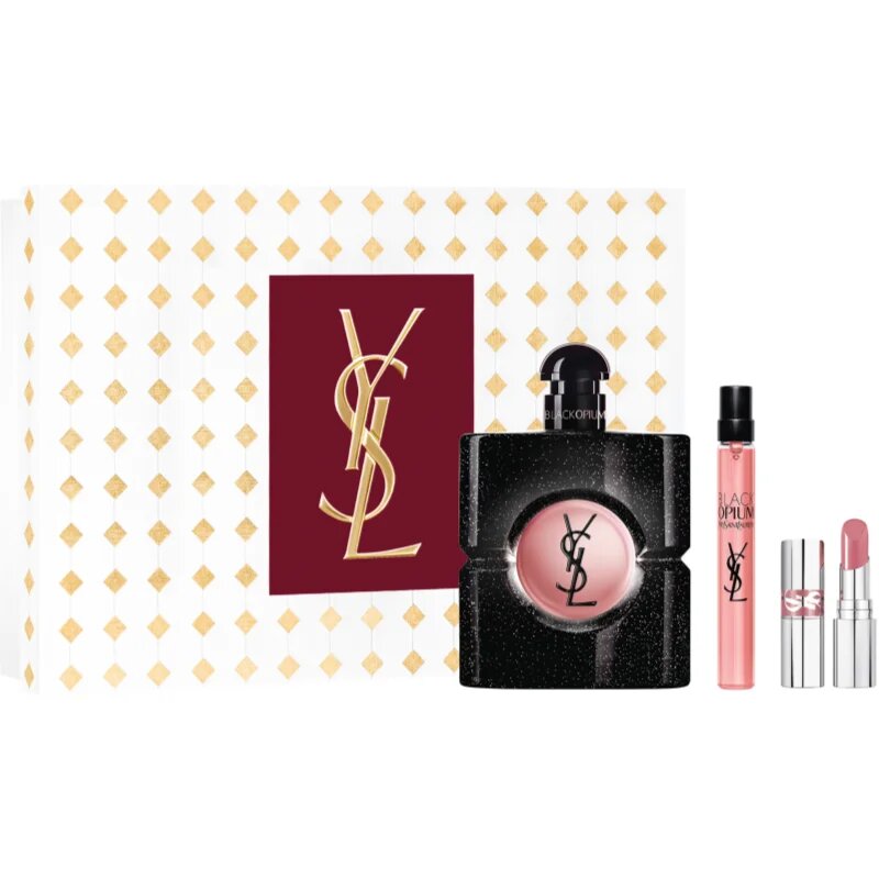 Yves Saint Laurent Black Opium darilni set za ženske