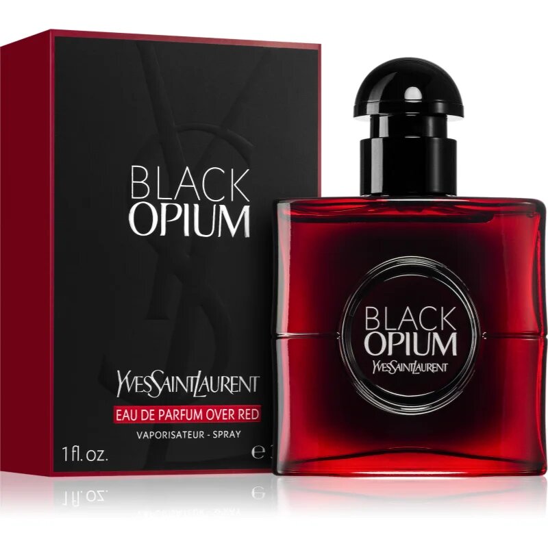 Yves Saint Laurent Black Opium Over Red parfumska voda za ženske 30 ml